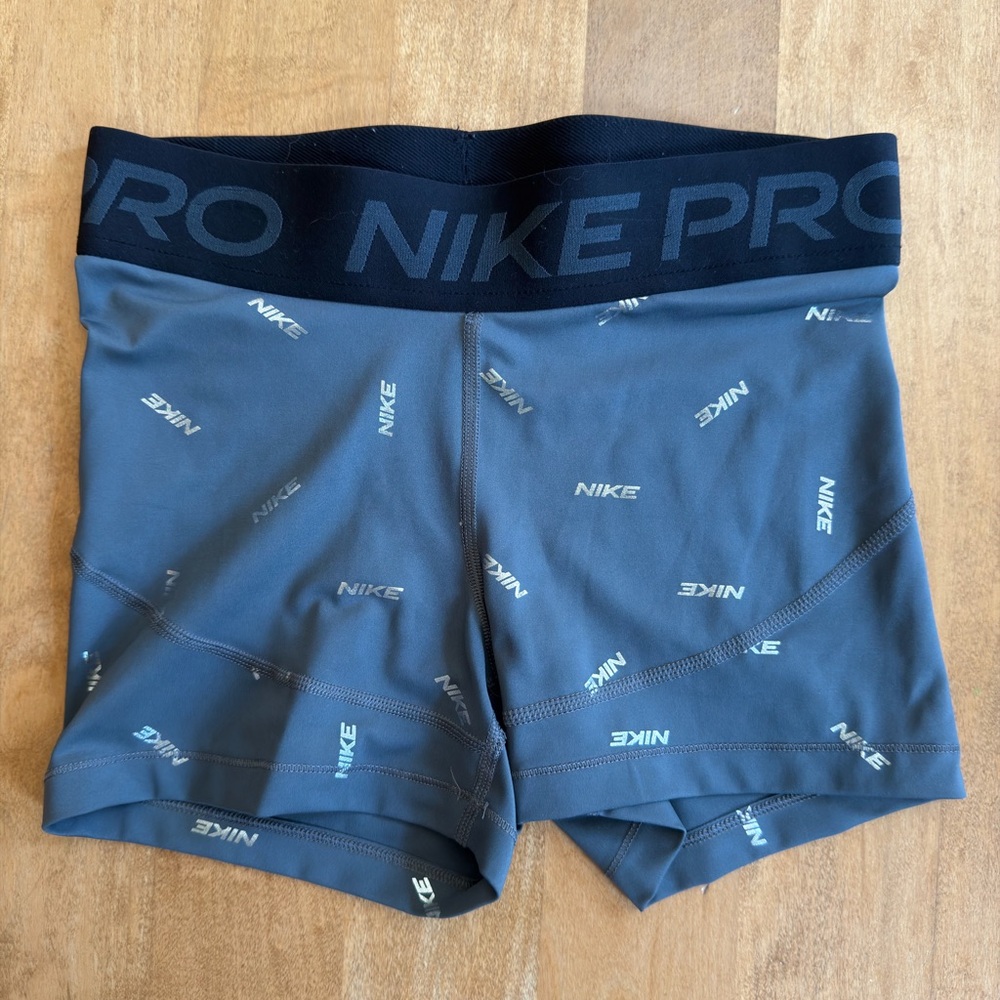 Nike Pro Dri-FIT Gray Shorts